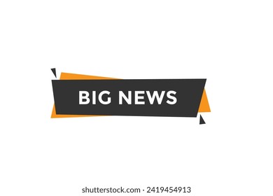 new website, click button learn big news level, sign, speech, bubble  banner