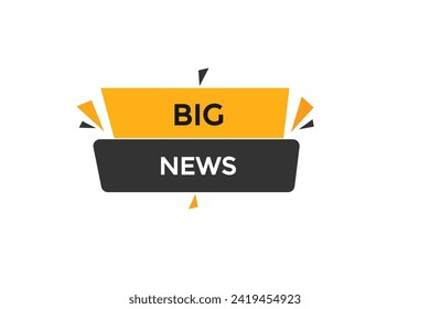 new website, click button learn big news level, sign, speech, bubble  banner