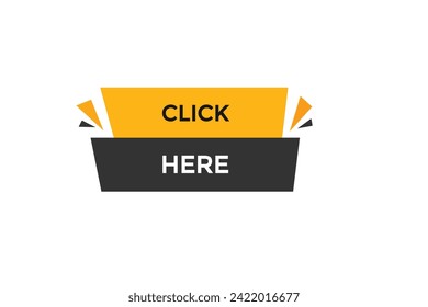 new website, click button learn cack here level, sign, speech, bubble  banner
