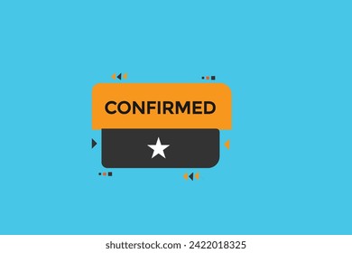 new website, click button learn confirmed level, sign, speech, bubble  banner
