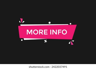 nuevo sitio web, haga clic en botón para obtener más información nivel, signo, discurso, banner de burbuja
