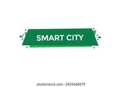 new website, click button learn smart city level, sign, speech, bubble  banner
