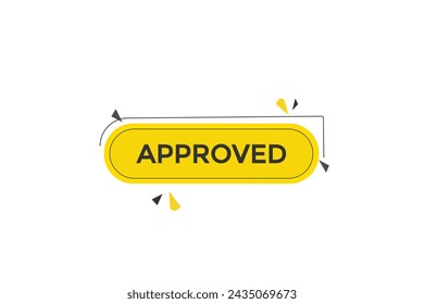 new website, click button learn stay, approved, level, sign, speech, bubble  banner
