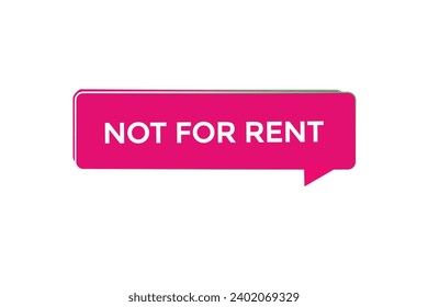  new website, click button,not for rent, level, sign, speech, bubble  banner, 
