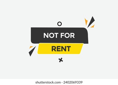  new website, click button,not for rent, level, sign, speech, bubble  banner, 
