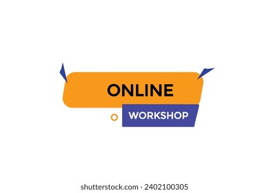  nuevo sitio web, botón de clic, taller en línea, nivel, signo, discurso, cartel de burbuja, 
