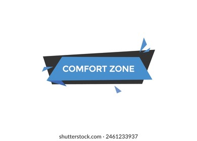 Neue Website Komfortzone Button Lernen Bleiben Sie dran, Level, Zeichen, Sprache, Bubble Banner Modern, Symbol, Klicken ,Hier