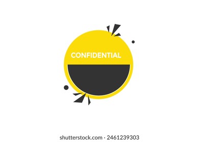 nuevo Sitio web Botón confidencial aprender manténgase sintonizado, nivel, signo, voz, burbuja Anuncio moderno, símbolo, Hacer clic 
