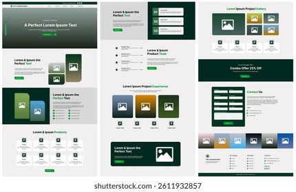 New Website UI design wireframe concept template for your design - vector illustration on white background
