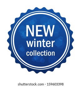 New winter collection sticker.