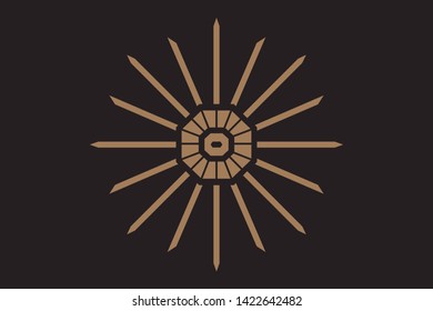 New World Order. Eye of Providence. Hand-drawn alchemy, religion, spirituality, occultism. Conspiracy theory. Masonic and esoteric symbol.