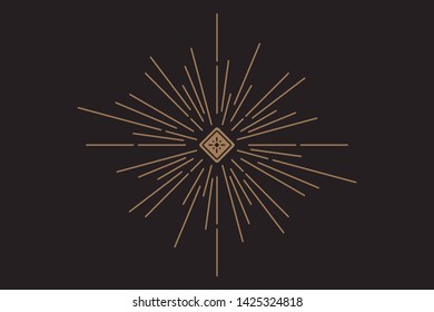 New World Order. Eye of Providence. Hand-drawn alchemy, religion, spirituality, occultism. Conspiracy theory. Masonic and esoteric symbol.