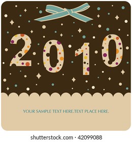 new year 2010 background