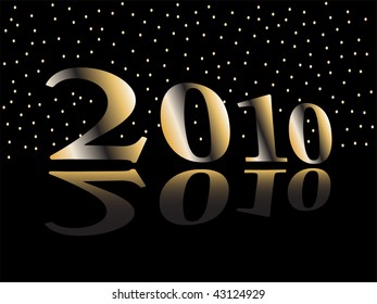 new year 2010 - vector