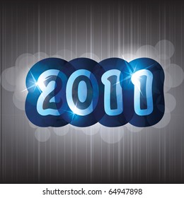New Year 2011 background