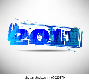 New year 2011 design