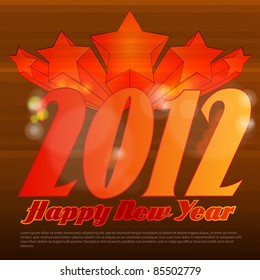 New Year 2012 background