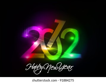 new year 2012 background