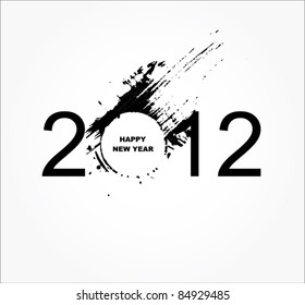 New year 2012 design