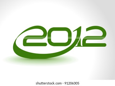 new year 2012 design element. Vector illustration