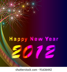 New Year 2012  (with space for text)