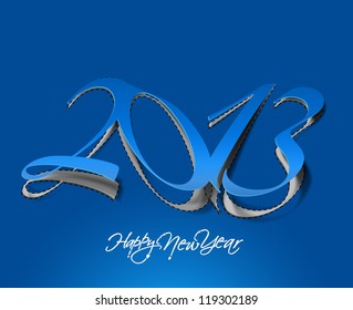 New year 2013 background for new year design.