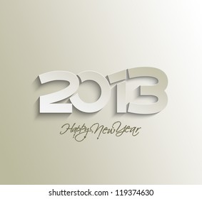 New year 2013 background for new year design.