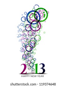 New year 2013 background for new year design.