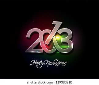 New year 2013 background for new year design.
