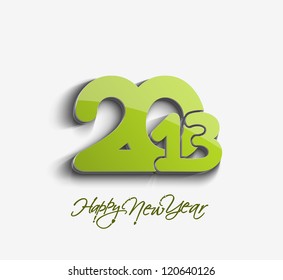 New year 2013 background for new year design.