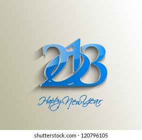 New year 2013 background for new year design.