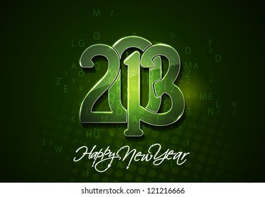 New year 2013 background for new year design.