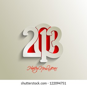 New year 2013 background for new year design.