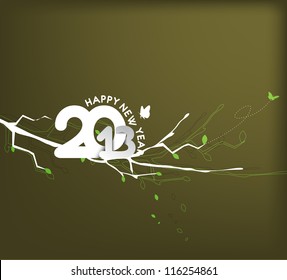 New year 2013 background for new year poster design.