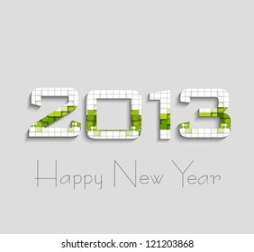 new year 2013 background texture vector design