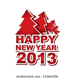 New Year 2013, Christmas tree