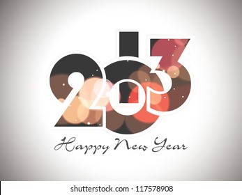 new year 2013 design/ greeting card, vector eps10