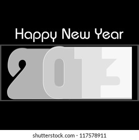 new year 2013 design/ greeting card, vector eps10
