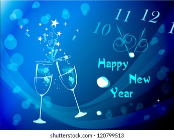new year 2013 in white background. Vector illustration