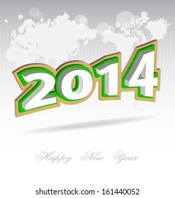	New Year 2014 background for design needs