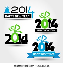 new year 2014 concepts. new year concept