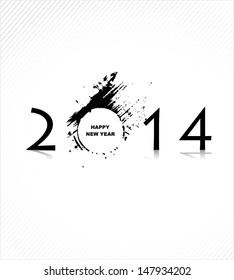 New year 2014 design