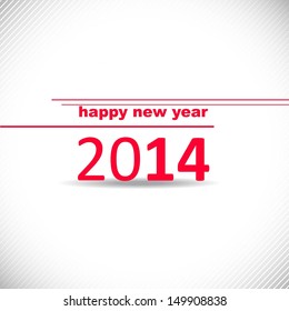 New year 2014 design 