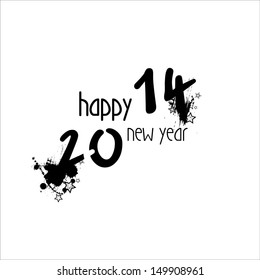 New year 2014 design 