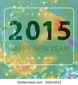 New Year 2015 banner