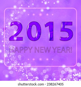 New Year 2015 banner