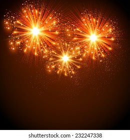 New Year 2015 celebration background, easy all editable