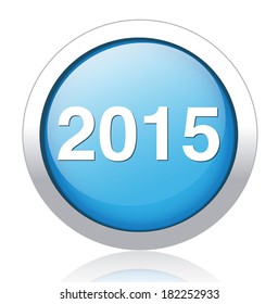new year 2015 icon