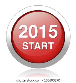 new year 2015 icon