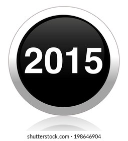 new year 2015 icon